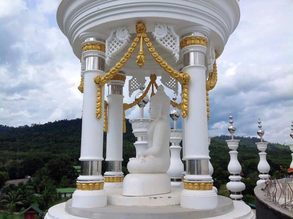 พระพุทธรูปประจำทิศบนพระมหาเจดีย์