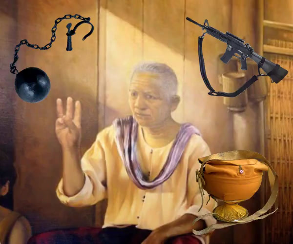 คุณตาทำนายสายรกพันคอ